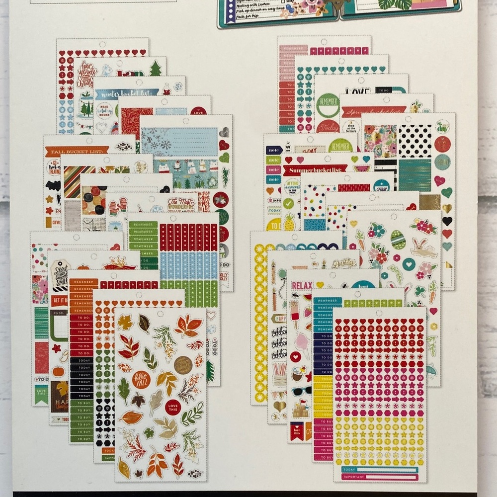 The Happy Planner Mini Sticker Bundle – 5 Booklets - Picture 13 of 16